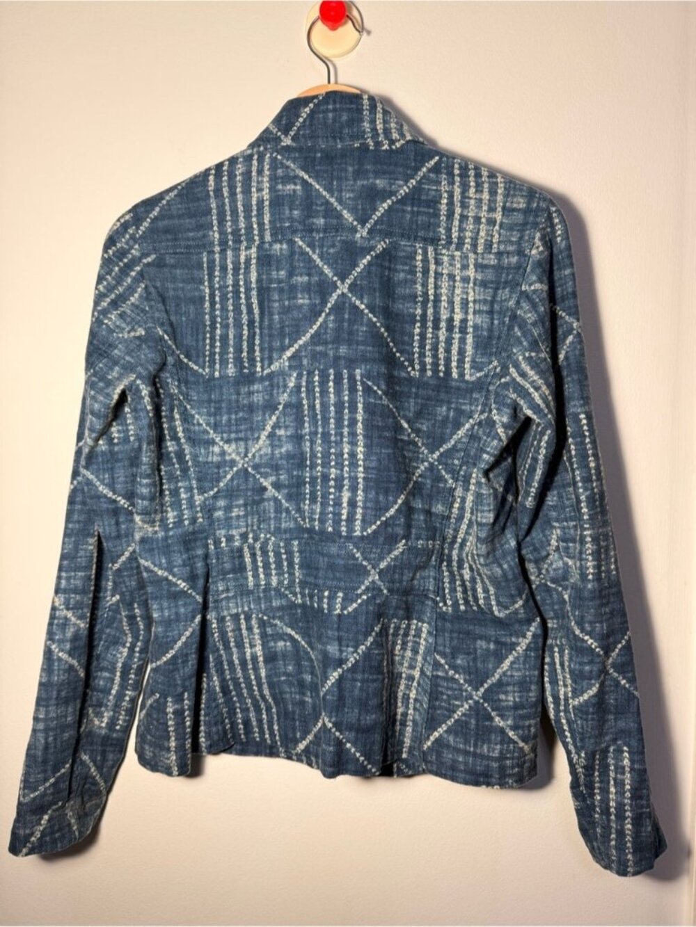 Ralph Lauren Indigo Quilted Denim Jacket size S - Picture 3 of 7